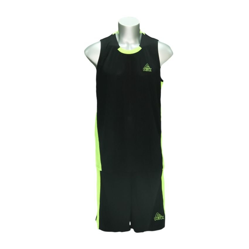 PEAK Men's Basketball Uniform F762101 Black