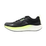 PEAK Men's Cushion Running Shoes EXT53607H Black/Fluorescent Green view 2