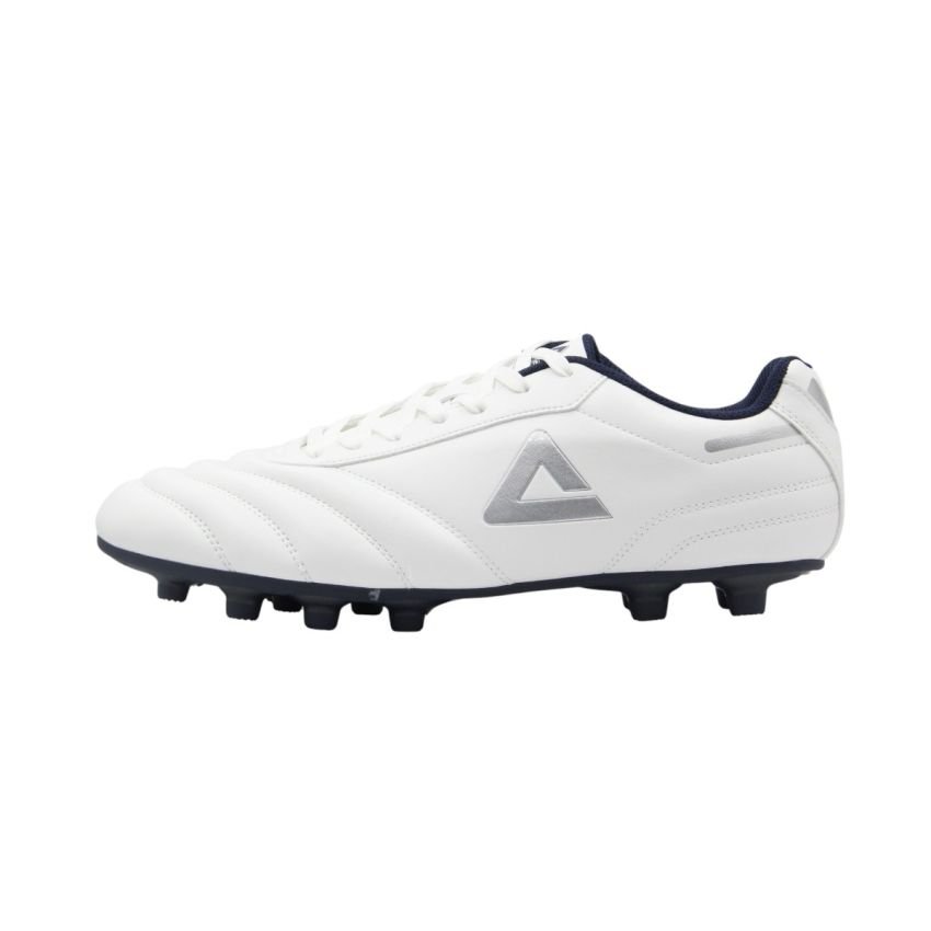 PEAK Men's Football Shoes E49339F White view 2