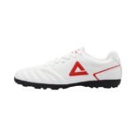 PEAK Men's Football Shoes E49341F White view 2
