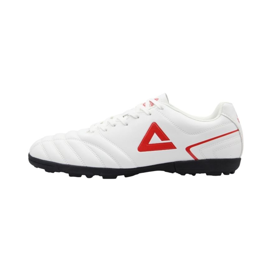 PEAK Men's Football Shoes E49341F White view 2