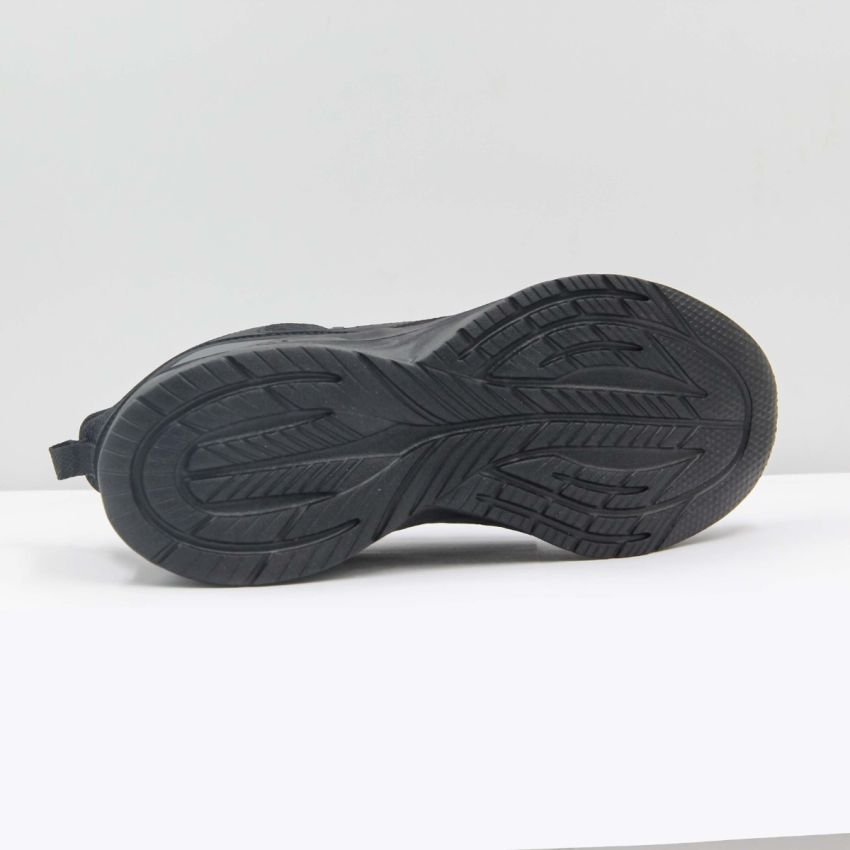 PEAK Men's Running Shoes E243287H Black view 3
