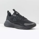 PEAK Men's Running Shoes E243287H Black view 4