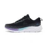 PEAK Men's Running Shoes EW59457H P-Ultralight Black/Purple view 2