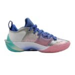 PEAK Women's Basketball Shoes ET43808A White/Sky Blue/Pink