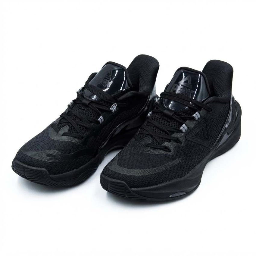 PEAK Women's Basketball Shoes EXT262008A Taichi Rosa All Black view 3