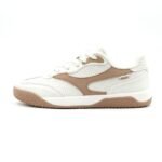 PEAK Women's Skate Shoes EXT263062B Milky White/Brown view 2