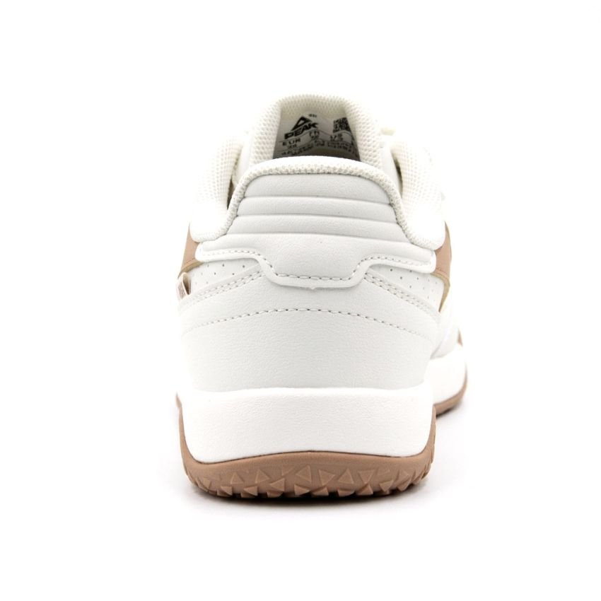 PEAK Women's Skate Shoes EXT263062B Milky White/Brown view 3