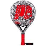 Prince Hydrogen Padel Racquet Rocket Tattoo White 33810008-101