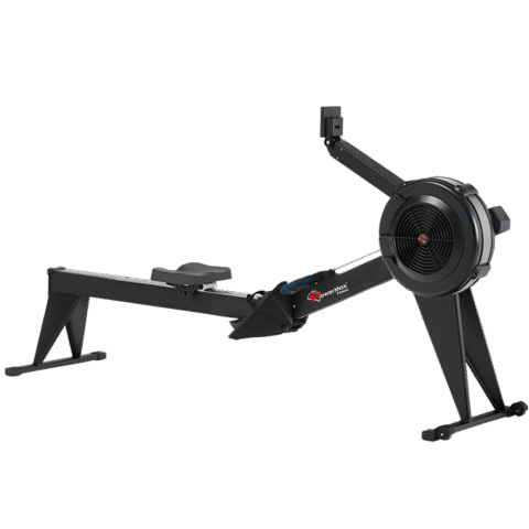PowerMax RAC-2500 Commercial Air Rowing Machine with LCD Display