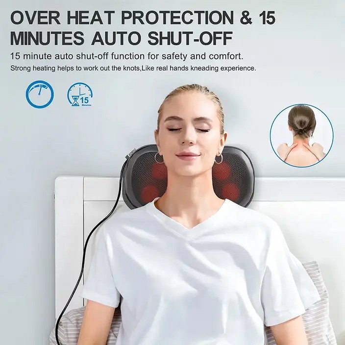 Renpho Back Massager Pillow RF-NM067-BK view 4