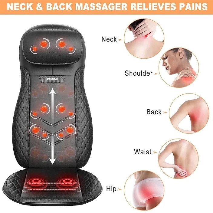 Renpho Chair Massager for back Chair Pro RF-BM066-BK view 3