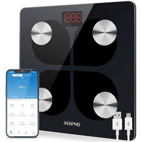Renpho Rechargeable Smart Scale Elis ES-28ML-BK