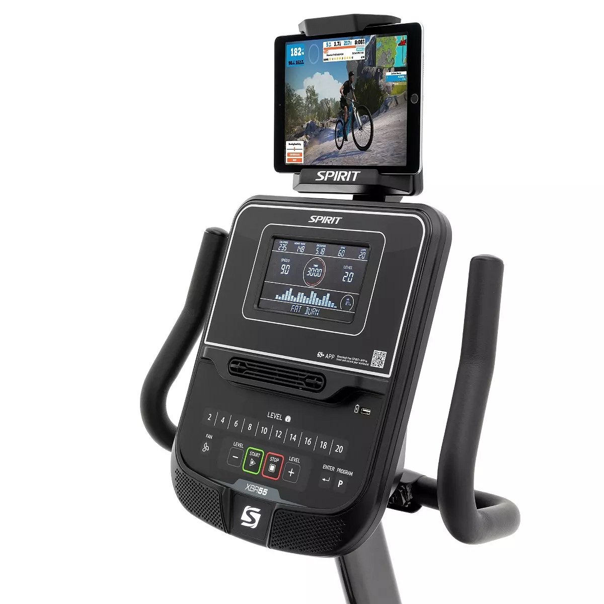 Spirit Fitness Home XBR55 Recumbent Bike STXBR55 view 3