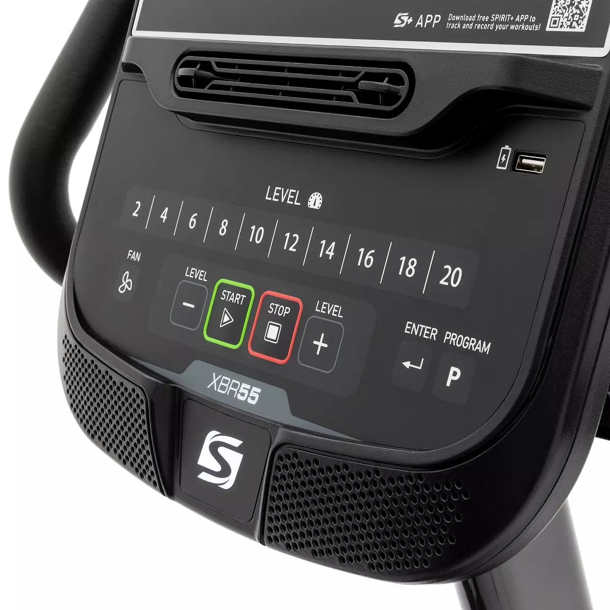 Spirit Fitness Home XBR55 Recumbent Bike STXBR55 view 4