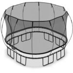 Springfree S113 Large-Square Outdoor Trampoline 11 FT view 3