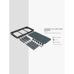Stag Iconic Model X outdoor Billiard Table view 4