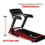PowerMax TA-C5 Premium Commercial AC Motorized Treadmill