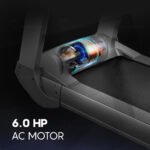 PowerMax TAC-4000 Commercial Motorized AC Treadmill with 47 cm Android Display