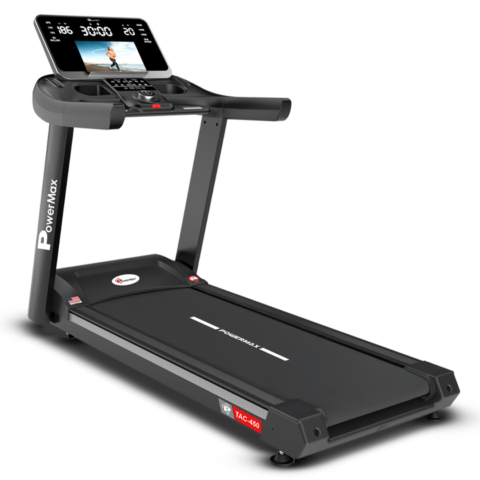 PowerMax TAC-450 AC Motorized Treadmill with Large Display