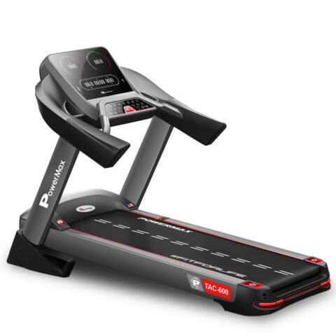 PowerMax TAC-600 Semi-Commercial Motorized Treadmill with Android and iOS App