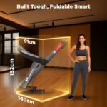 PowerMax TAC-600 Semi-Commercial Motorized Treadmill with Android and iOS App