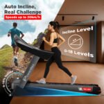PowerMax TAC-600 Semi-Commercial Motorized Treadmill with Android and iOS App