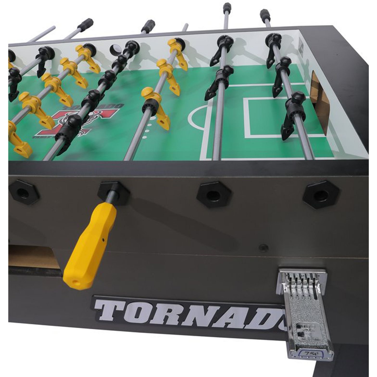 Tornado T3000 Coin-Operated Foosball Table, Slate view 3