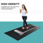 PowerMax TP-04 Treadmill and Exercise Equipment Mat 177.5 x 75 cm