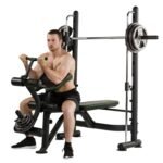 Tunturi Half Smith Machine SM60 with Weight Bench TR17TSSM6000 - view 3