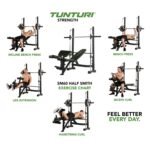 Tunturi Half Smith Machine SM60 with Weight Bench TR17TSSM6000 - view 7