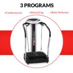 PowerMax VP-500 Full Body Vibration Machine with 50 Speed Levels