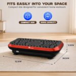 PowerMax VP-700 3D Vibration Plate with 2 Motors