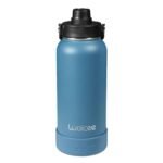 WAICEE Steel Blue Travel Reusable Bottle